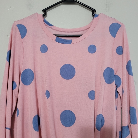 NWT SOL RHR Boutique Polka-dot Blouse - Picture 5 of 11